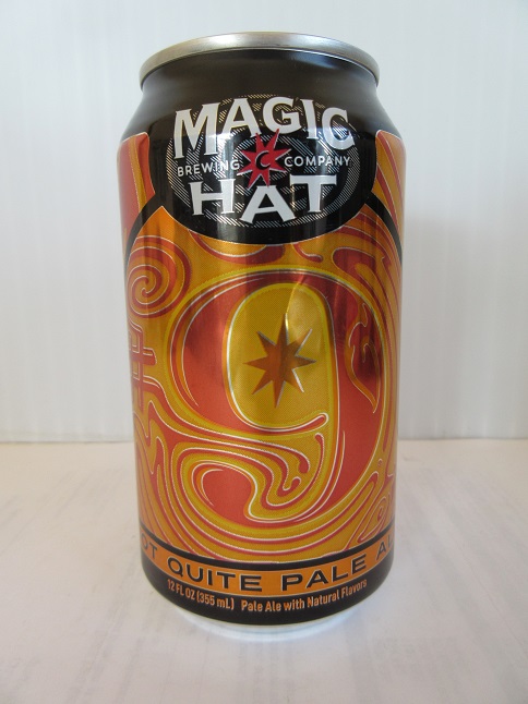 Magic Hat - #9 Not Quite Pale Ale - (black & gold can)
